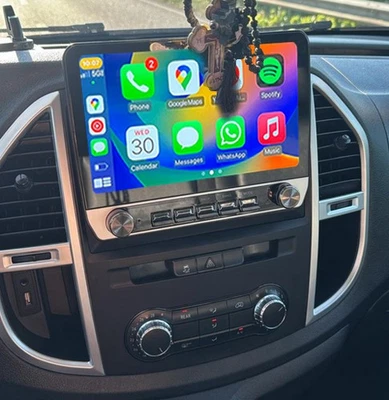 Android14 Carplay Autoradio DAB+ Für Benz Vito W447 14-2022 GPS Navi WIFI BT SWC - Bild 1 von 4