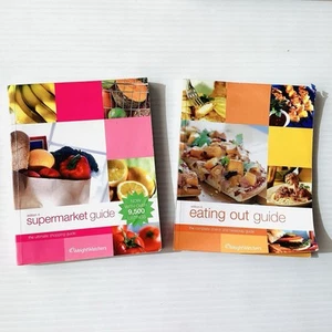 Weight Watchers Supermarket Guide Ed. 4 Eating Out Guide Ed. 6 Points Value - Picture 1 of 6