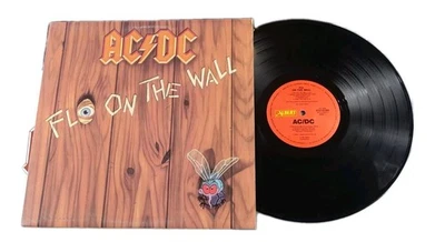 AC/DC Fly On The Wall Vinyl LP Record Australian 1985 1st Press Red Label OOP NM - Image 1 of 4
