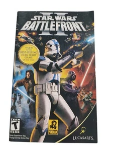 (Manual Only) Star Wars Battlefront 2 - Sony Playstation 2 Authentic - Picture 1 of 8