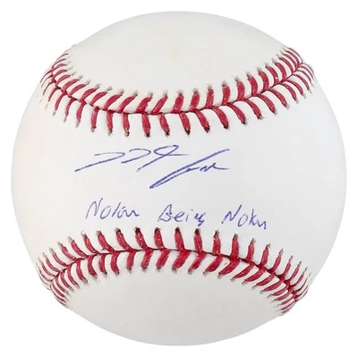 Nolan Arenado Signed Major League Baseball Inscribed "Nola Being Nola" (JSA COA) - Image 1 of 3