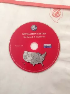VW VOLKSWAGEN NAVIGATION SYSTEM VERSION 3B NORTHWEST & SOUTHWEST - Picture 1 of 1