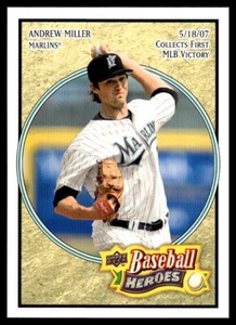 2008 Upper Deck Baseball Heroes - #71 Andrew Miller - Picture 1 of 2