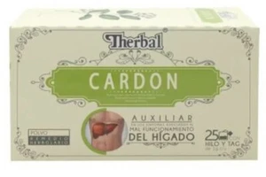 Te de Cardon con boldo manzanilla salvia anis verde hierbabuena 25 tea bags - Picture 1 of 4