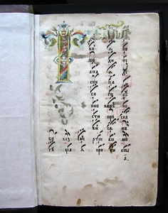 Old Russian Manuscript Znamenny Chant Orthodox Church - Picture 1 of 15
