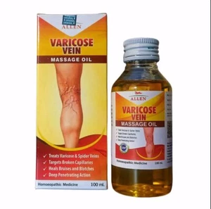 Allen Varicose Vein Massage Homeopathic Oil - Picture 1 of 3