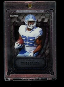Javonte Williams 2021 Wild Card Matte #MWW-8 Rookie One of One /1 SSP - Foto 1 di 2