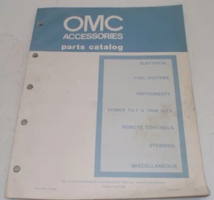 OMC Zubehör Teilekatalog 1982 - Bild 1 von 2