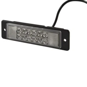 Hella LED Blitzleuchte Warnleuchte 12V Rot Frontblitzer Heckblitzer Strobe Licht - Bild 1 von 3