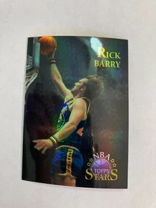 1996 Topps Stars Finest rifrattore #5 Rick Barry - Foto 1 di 2