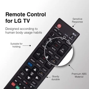 Laser - TV Remote Control, Universal TV Remote Control fit for LG TVs - Picture 1 of 8