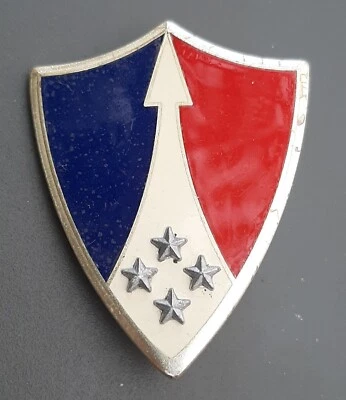 Insigne Etat Major 2° Corps d'Armée  FFA Allemagne ORIGINAL BADGE - Photo 1/2