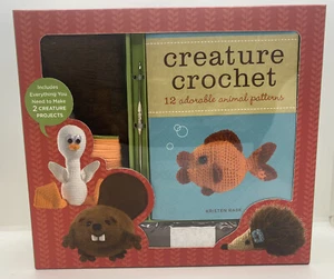 Criatura Crochet - Kit en Caja Set 12 Patrones de Animales Adorables Nuevo - Imagen 1 de 2