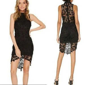 ASTR The Label Cocktailkleid Samantha schwarz Spitze XS Revolve - Bild 1 von 10