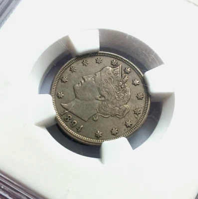 1894 LIBERTY V NICKEL NGC XF45 - Image 1 of 3