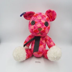 Oso de peluche PostPet rosa C2703 patrón Momo Taito peluche 7" juguete PPF-181 - Imagen 1 de 7