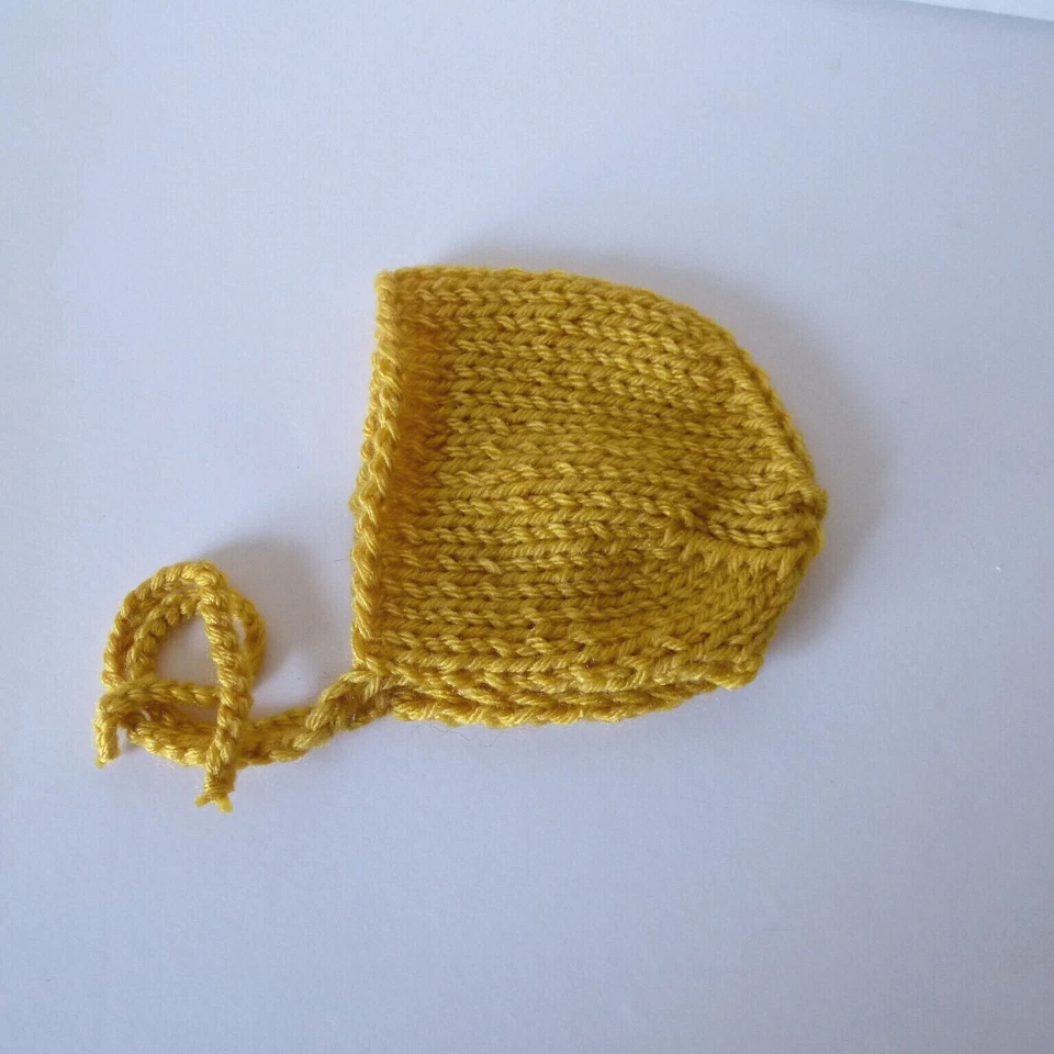 Gorra de ganchillo de utilería de fotografía de bebé recién nacido hecha a mano multicolor Foto 1 de 1