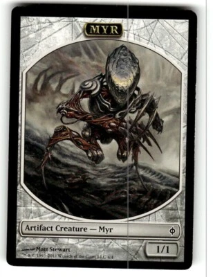 New Phyrexia Myr Token #4 Magic the Gathering MGT - Image 1 of 2