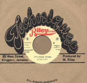 Alton Ellis - It's Your Thing / Vin Gordon - It's Your Thing Version Techniques - Picture 1 of 2