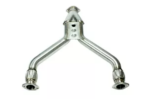 Tubo de escape de acero inoxidable ISR Performance 2,50" para Z33 350z V35 G35 tracción trasera - Imagen 1 de 5