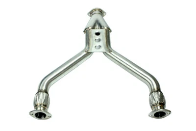 ISR Performance 2.50" Stainless Steel Exhaust Y Pipe for Z33 350z V35 G35 RWD - Изображение 1 из 4