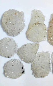 Crystal Druzy Flower quartz Type Druzy White Crystal Quartz Lot Druzy 422 Cts. - Picture 1 of 5