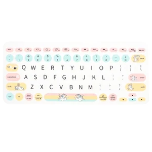 Silicone Cover Keyboard Accessory Laptop Keyboard Cover Silicone Keyboard Film - Afbeelding 1 van 12
