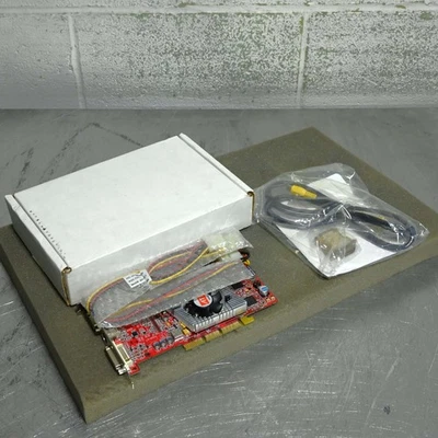 ATI Radeon 9800 PRO 256Mb DDR V/D/VO AGP Retro Gaming Video Card - Image 1 of 4