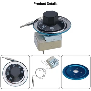 Efficient Heating For Home Appliances Electric Fan Thermostat Wide Voltage Range - Picture 1 of 12
