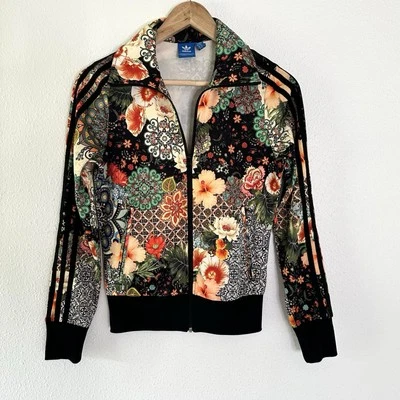 Adidas Originales Jardim Agharta FARM Firebird Pista Chaqueta Floral Talla XS Foto 1 de 4
