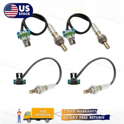 4X Up&Down Oxygen O2 Sensors For GMC Savana 2500 3500 4.8L/6.0L V8 2008-2015 Foto 1 de 4