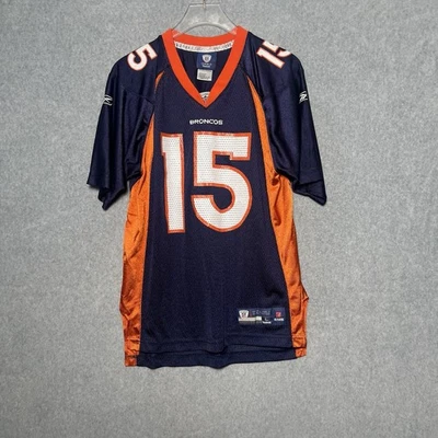 Camiseta deportiva NFL Reebok On Field Tim Tebow #15 Denver Broncos edición jugador talla 48 Foto 1 de 4