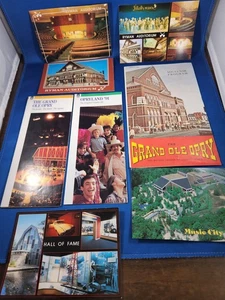 Vintage 5 Postcard Ryman Auditorium Nashville TN + Grand Ole Opry Program 1974 - Picture 1 of 6