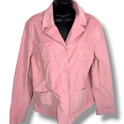 Blazer Vintage Talla 16 Liz Claiborne Villager Rosa Pana Manga Larga Foto 1 de 4
