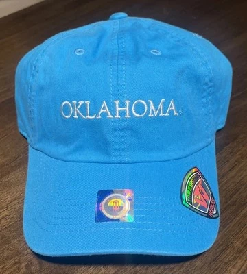 Oklahoma Sooners Hat Top Of The World TOW Women Blue Seaside Adjustable Cap - Image 1 of 4