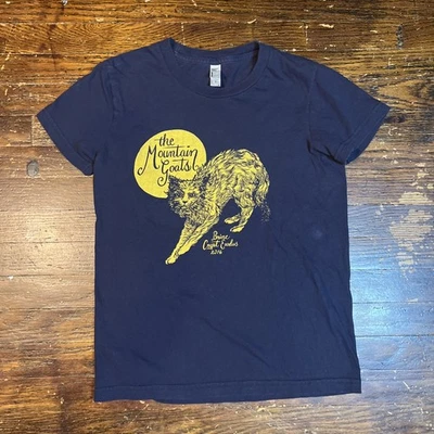 Camiseta Feminina Mountain Goats Brine Crypt Exodus Tour 2016 Gato Original Médio - Imagem 1 de 4