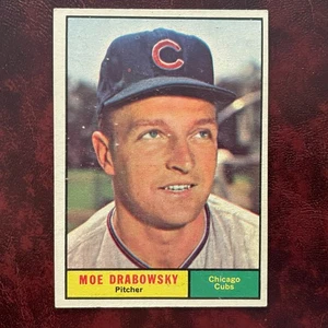 1961 Topps Set MOE DRABOWSKY #364 CHICAGO CUBS - EX-MINT *HIGH GRADE* - Picture 1 of 2