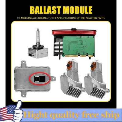 Módulo adaptativo de lámpara de bombilla de lastre de xenón para BMW Serie 5 2014-16 528i 535i 550i Foto 1 de 4