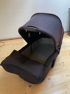 Babywanne Babyschale Aufsatz Für ABC Design Kinderwagen In Schwarz - Bild 1 von 7