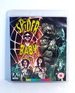 Spider Baby (Blu-ray, 1967) Arrow Films Region B - Jack Hill - VG+ - Foto 1 di 5
