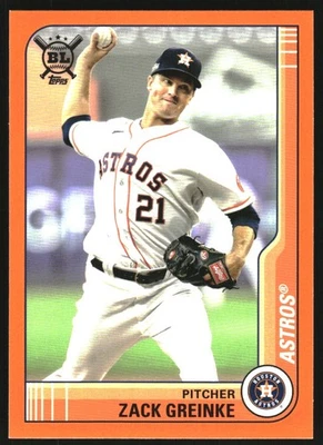 2021 Topps Big League Orange #150 Zack Greinke - BB - Image 1 of 2