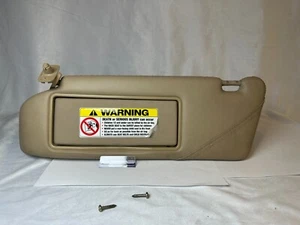 94-99 Mercedes W140 CL600 S600 LEATHER Sunvisor Sun Visor Shade Cover DRIVER - Picture 1 of 10