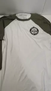 NWoT Sturgill Simpson"Dick Daddy Survival School" 2 Sided Baseball Slv Sz S - Picture 1 of 4
