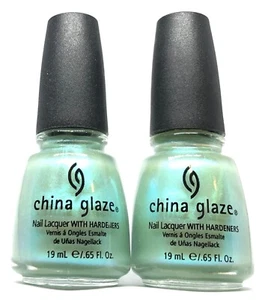 China Glaze Nagellack On The Rock 70633 Glass Fleck Sea Foam Microglitter Lacq - Bild 1 von 3