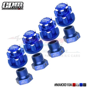 Alloy 17/24MM Wheel Nut +Adapter for ARRMA 1/5 KRATON 8S 1/5 4WD OUTCAST 8S - Picture 1 of 5