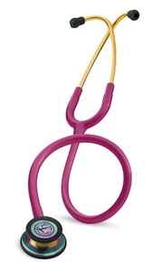 3M Littmann Classic III Monitoring Stethoscope, Raspberry Rainbow, 5806 - Picture 1 of 3