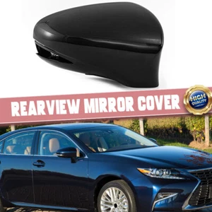 FOR LEXUS 2013-2018 ES350 GS350 IS350 BLACK OUTER MIRROR COVER ACCESSORIES RIGHT - Picture 1 of 13