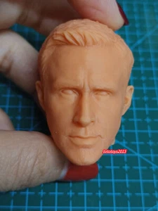1/12 Ryan Gosling Head Sculpt Model For 6" Male Soldier Action Figure Body Toy - Picture 1 of 6