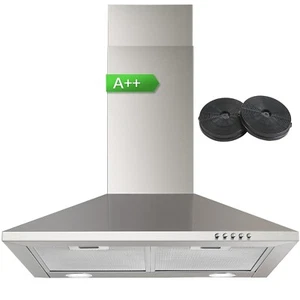 SNDOAS range Hood, Class A++ Extractor Fan Kitchen with Carbon Filters, 350m³/h - Picture 1 of 14