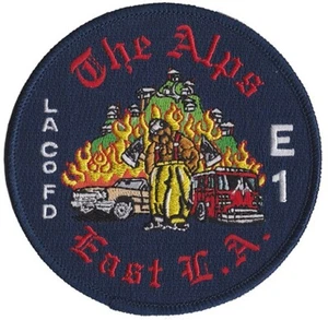 LA County Engine 1 The Alps East L.A. Fire Patch NEW - Bild 1 von 1